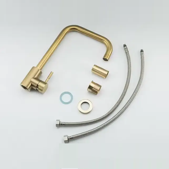 Robinet cuisine en inox