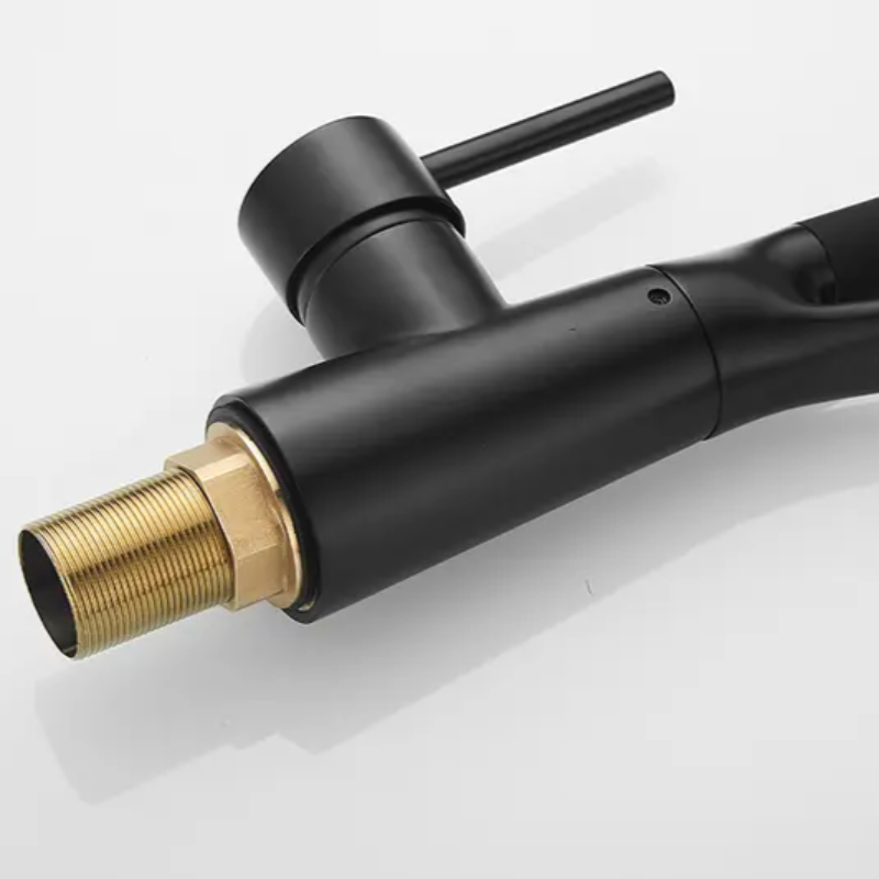 Robinet de cuisine flexible en laiton