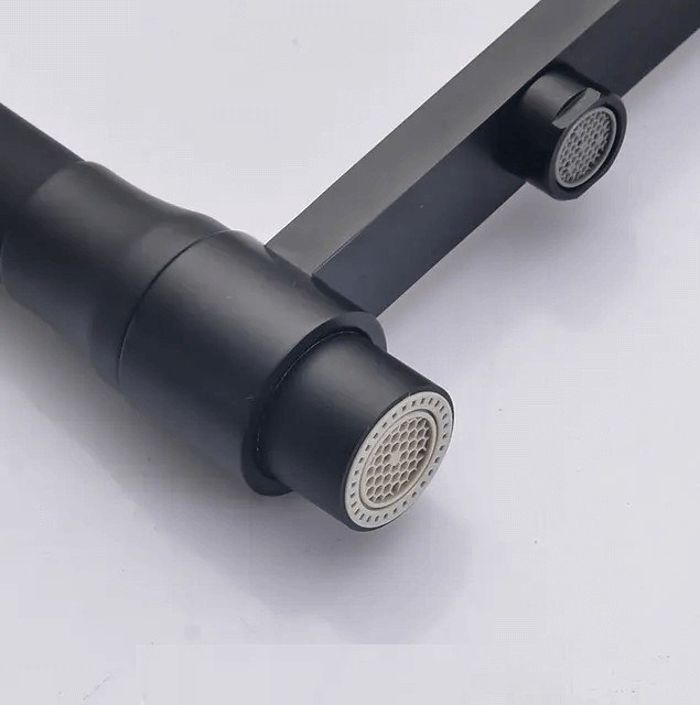 Robinet cuisine flexible purificateur d'eau en laiton