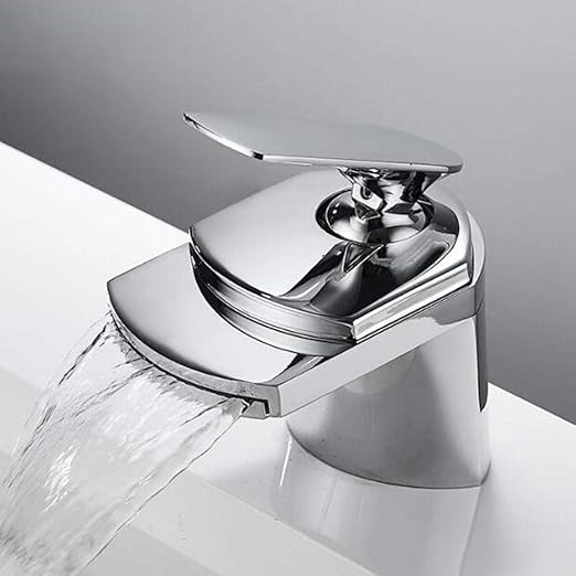 Robinet salle de bain cascade 3 voies en laiton