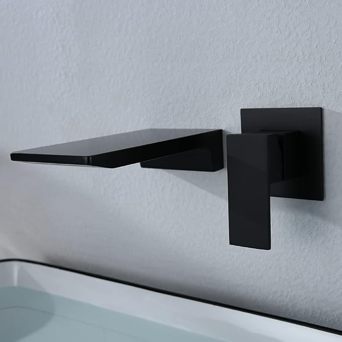 Robinet cascade encastrable pour salle de bain en laiton