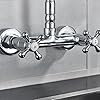 Robinet vintage pour cuisine en laiton