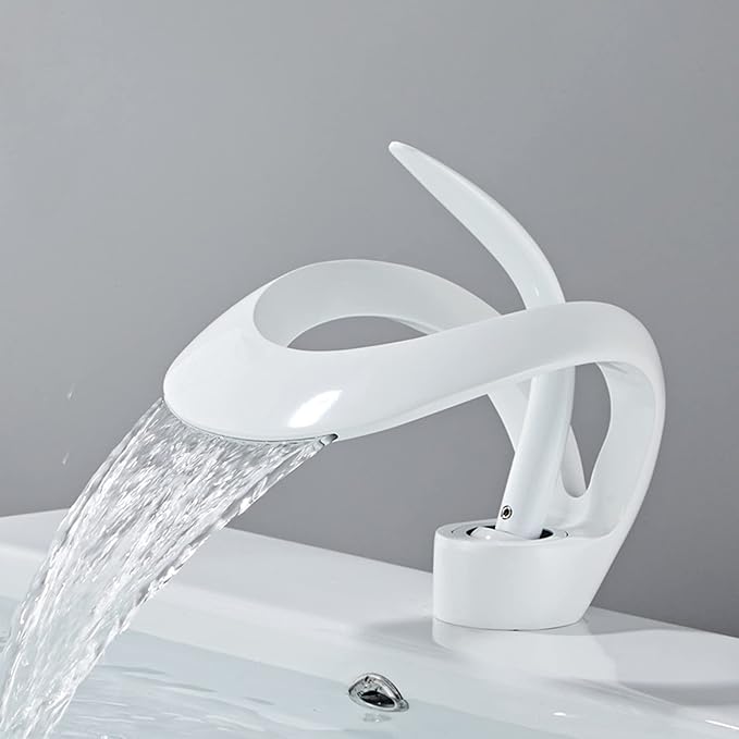 Robinet cascade salle de bain en laiton