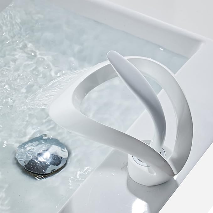 Robinet cascade salle de bain en laiton