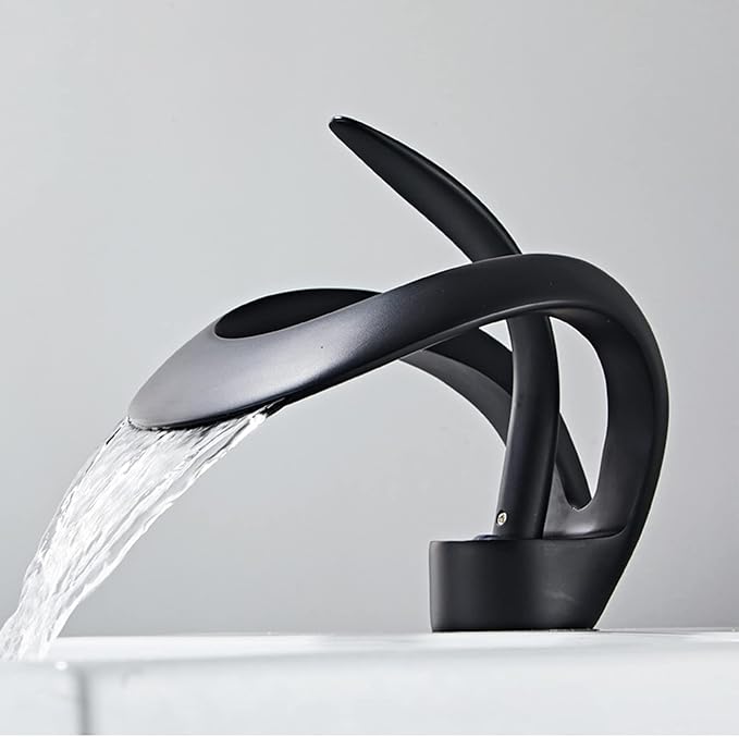 Robinet cascade salle de bain en laiton