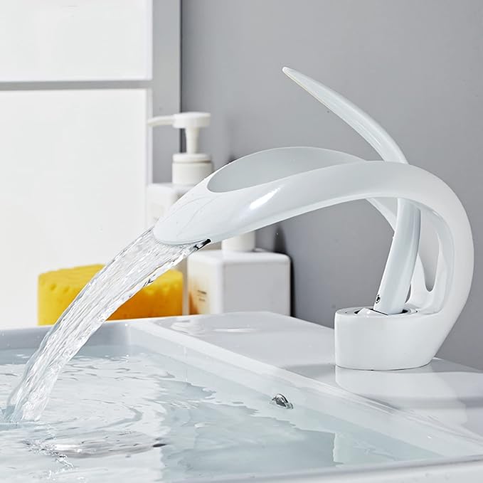 Robinet cascade salle de bain en laiton