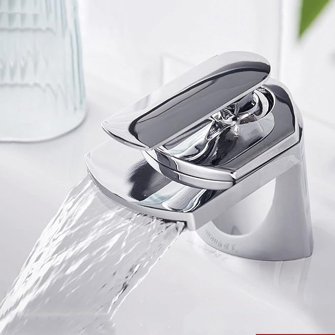 Robinet salle de bain cascade 3 voies en laiton