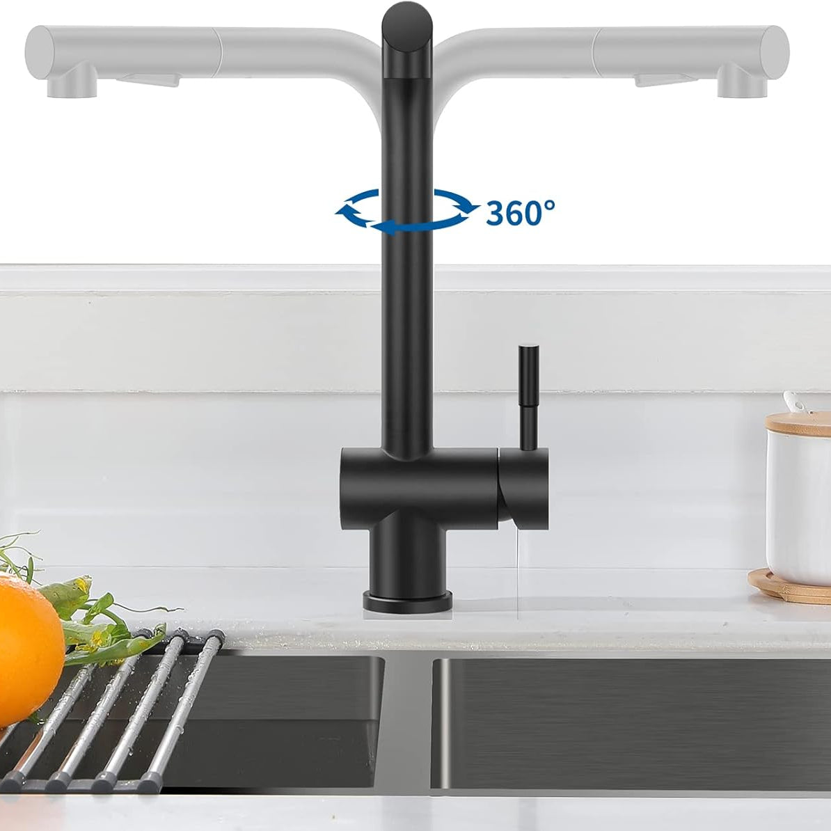 Robinet douchette pour cuisine en laiton