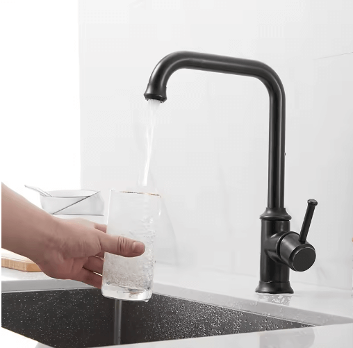 Robinet vintage pour cuisine en laiton