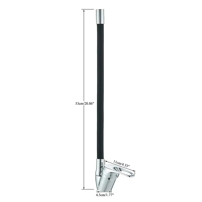 Robinet de cuisine flexible en laiton