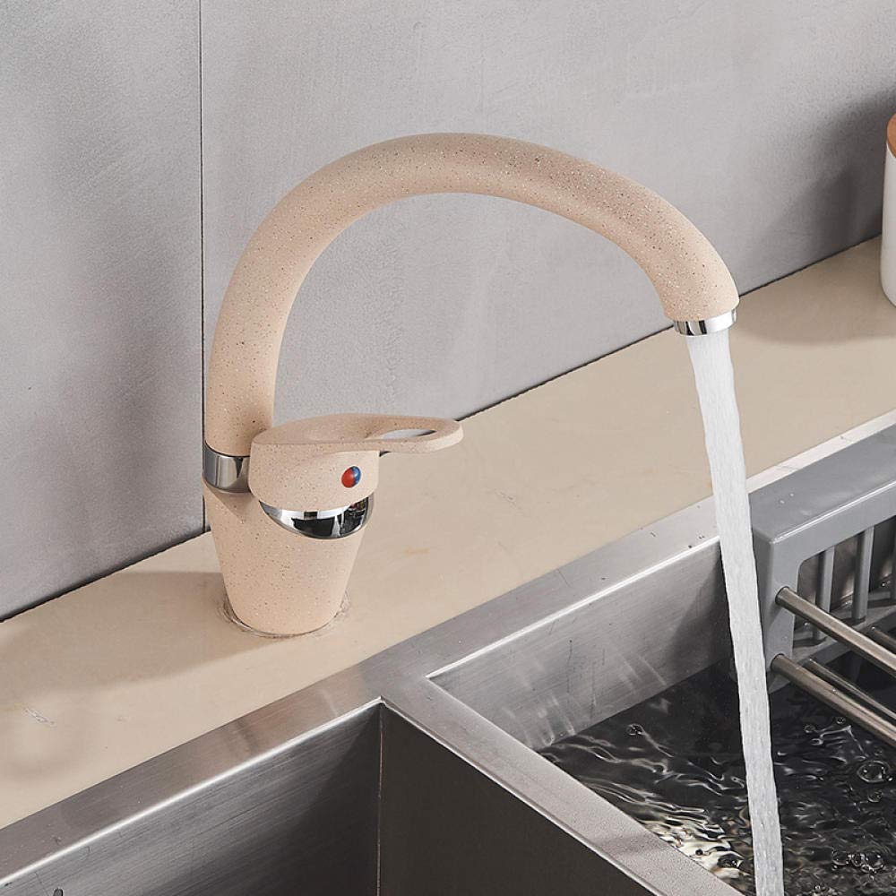 Robinet col de pour cuisine en laiton