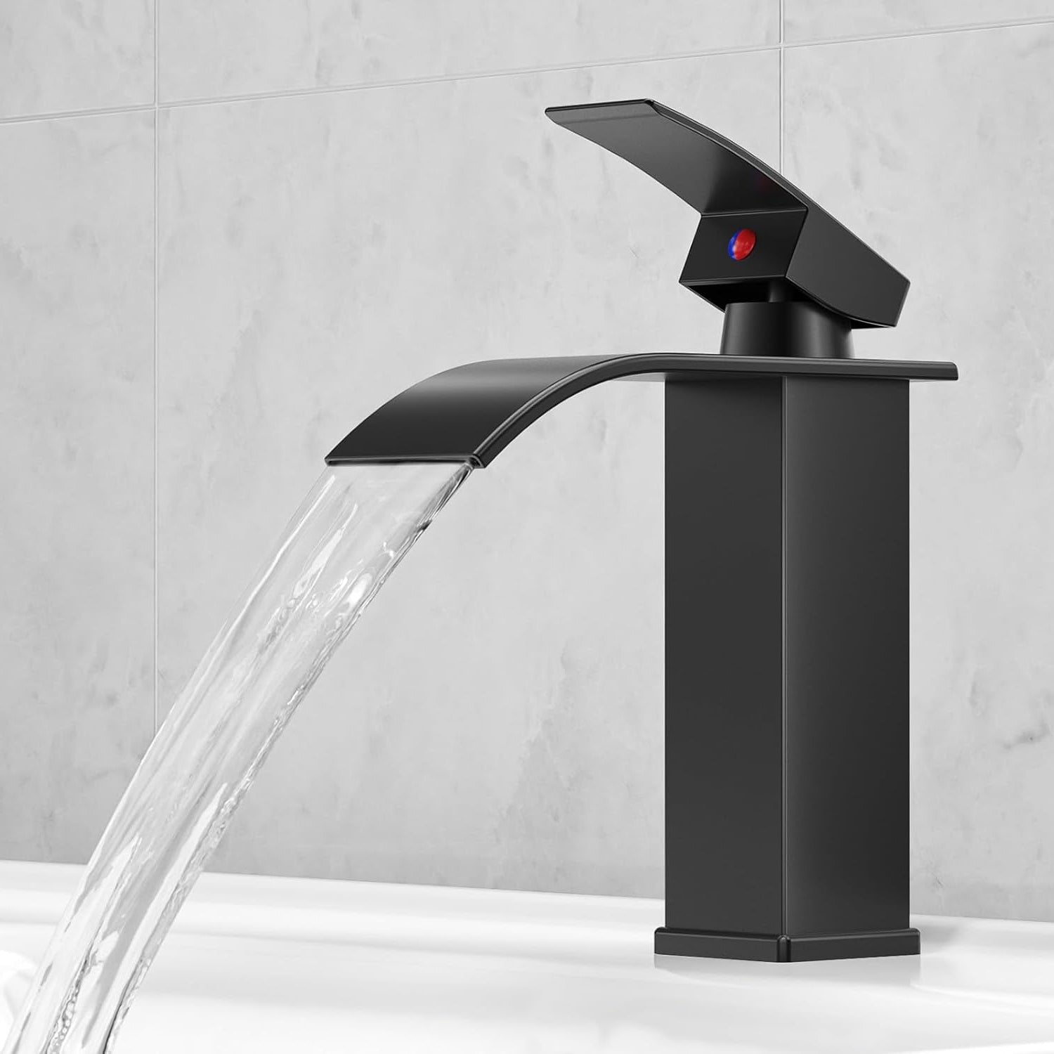 Robinet cascade salle de bain en laiton