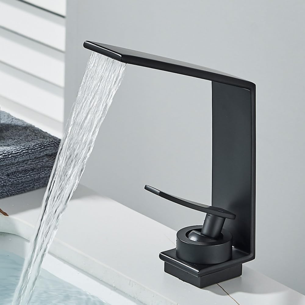 Robinet cascade salle de bain en laiton