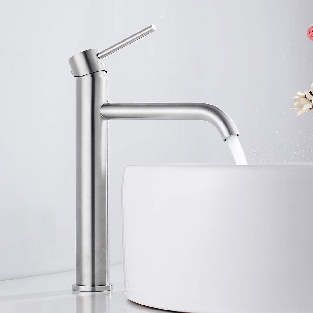 Robinet haut pour vasque salle de bain en laiton
