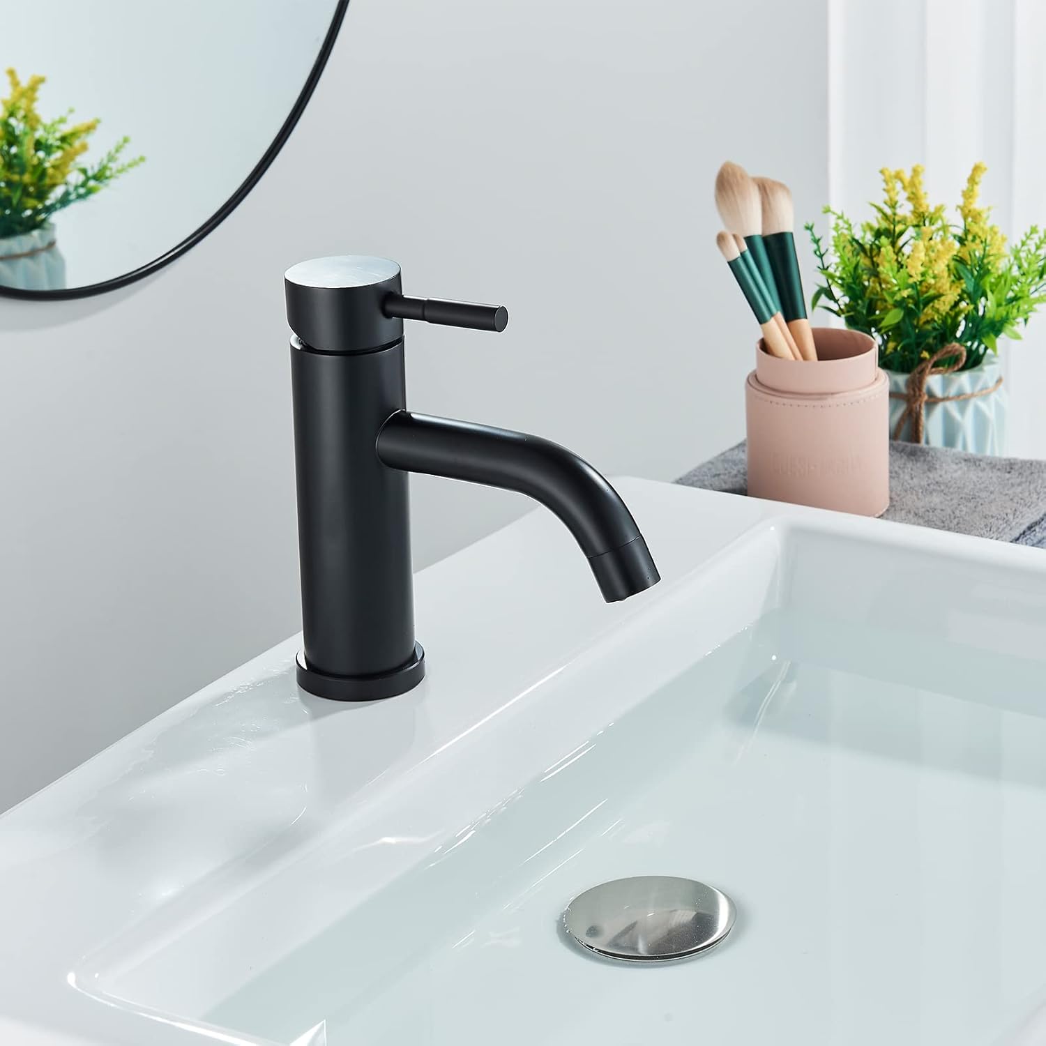 Robinet salle de bain en laiton