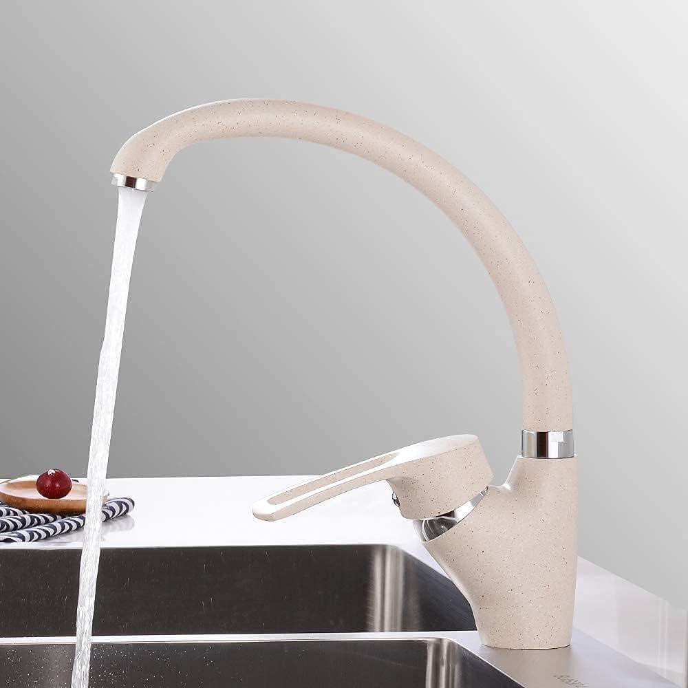 Robinet col de pour cuisine en laiton