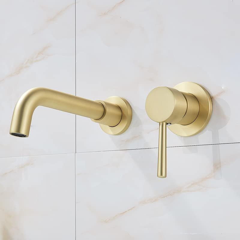 Robinet encastrable pour salle de bain en laiton