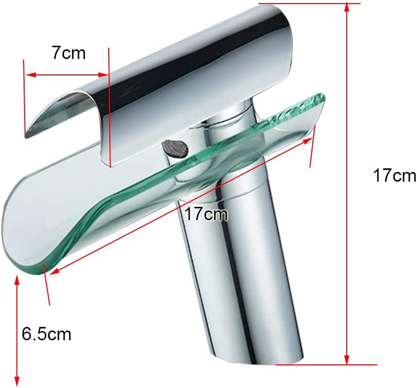 Robinet cascade salle de bain en laiton