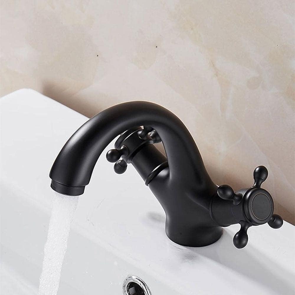 Robinet vintage pour salle de bain en laiton