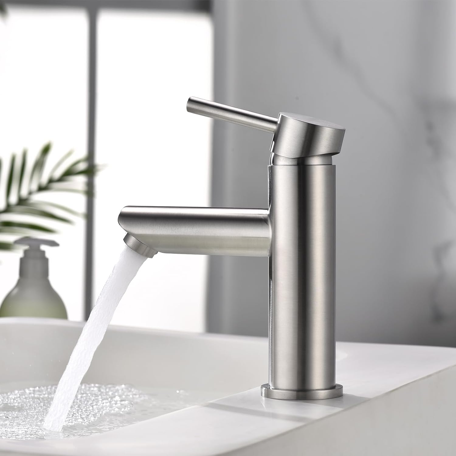 Robinet lavabo salle de bain en laiton