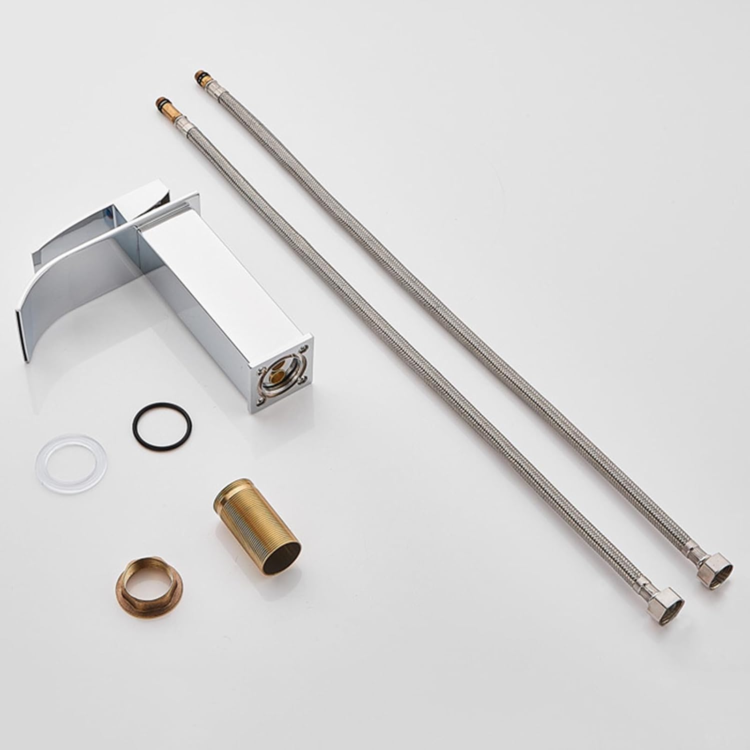 Robinet haut cascade pour vasque salle de bain en laiton