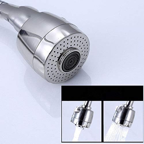 Robinet mural flexible pour cuisine en laiton