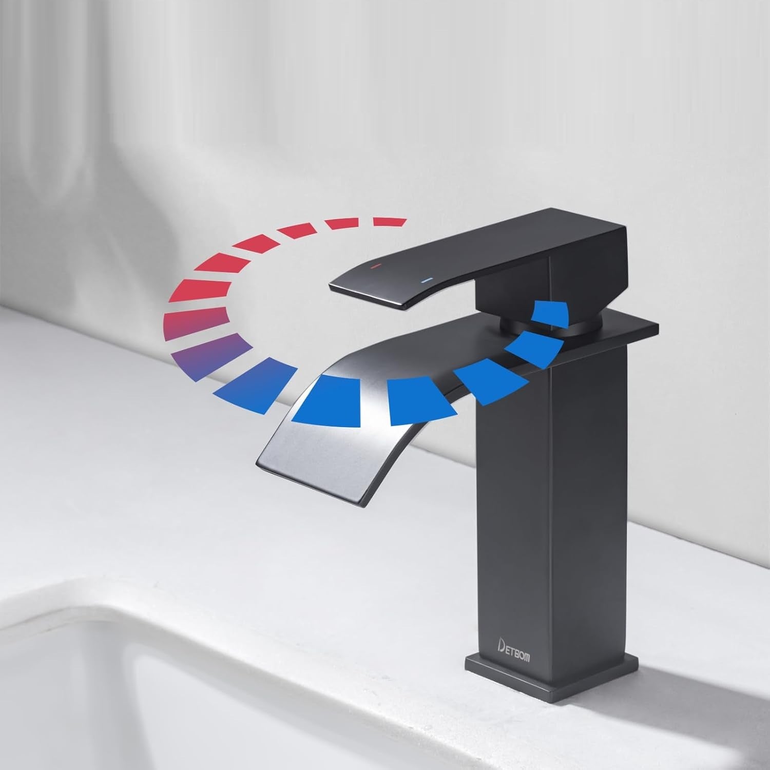 Robinet cascade salle de bain en laiton