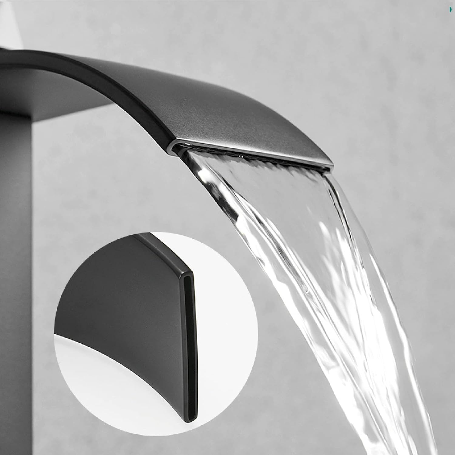 Robinet cascade salle de bain en laiton