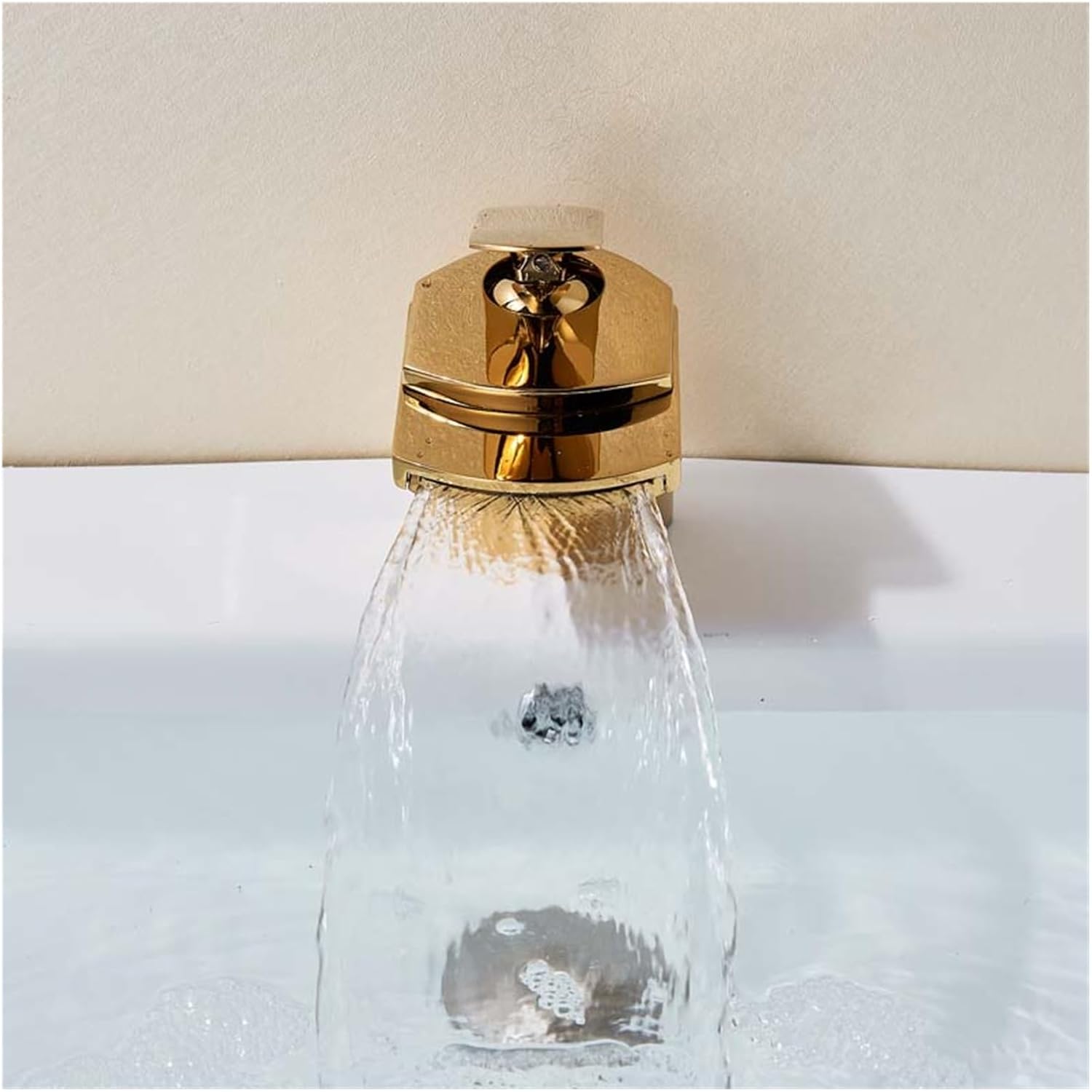 Robinet salle de bain cascade 3 voies en laiton