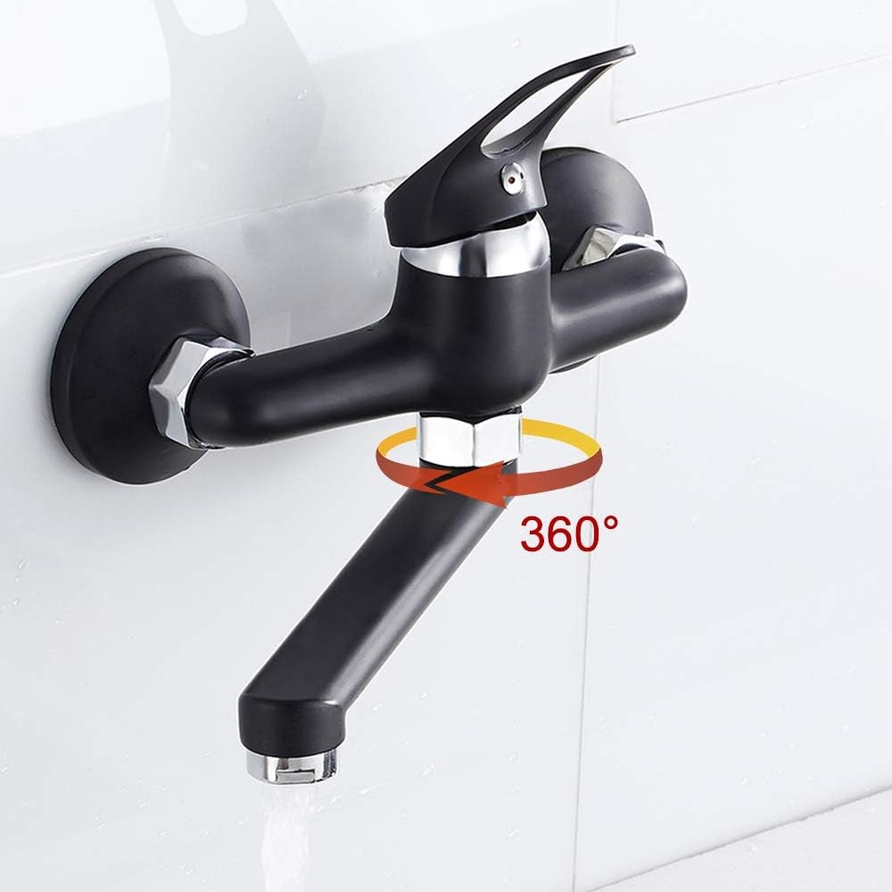 Robinet mural pour cuisine en laiton