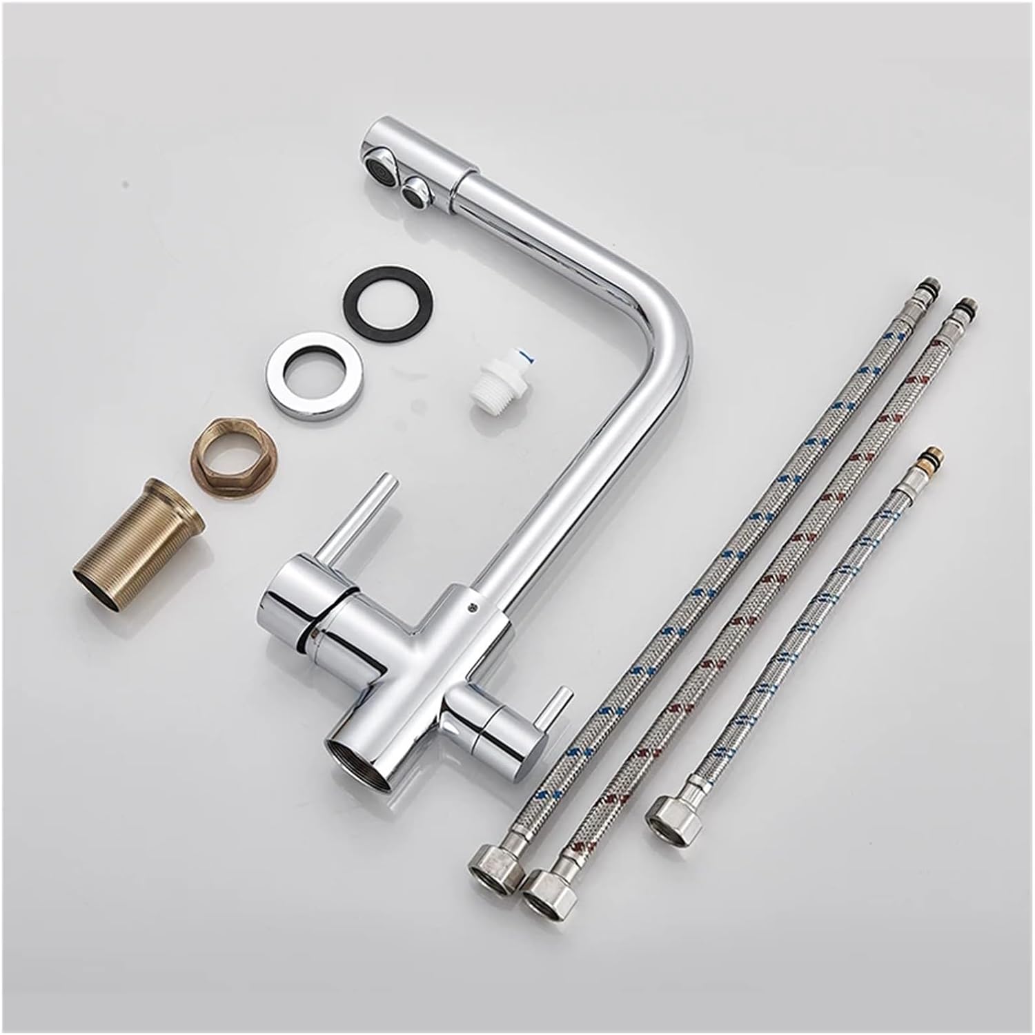 Robinet cuisine purificateur d'eau en laiton