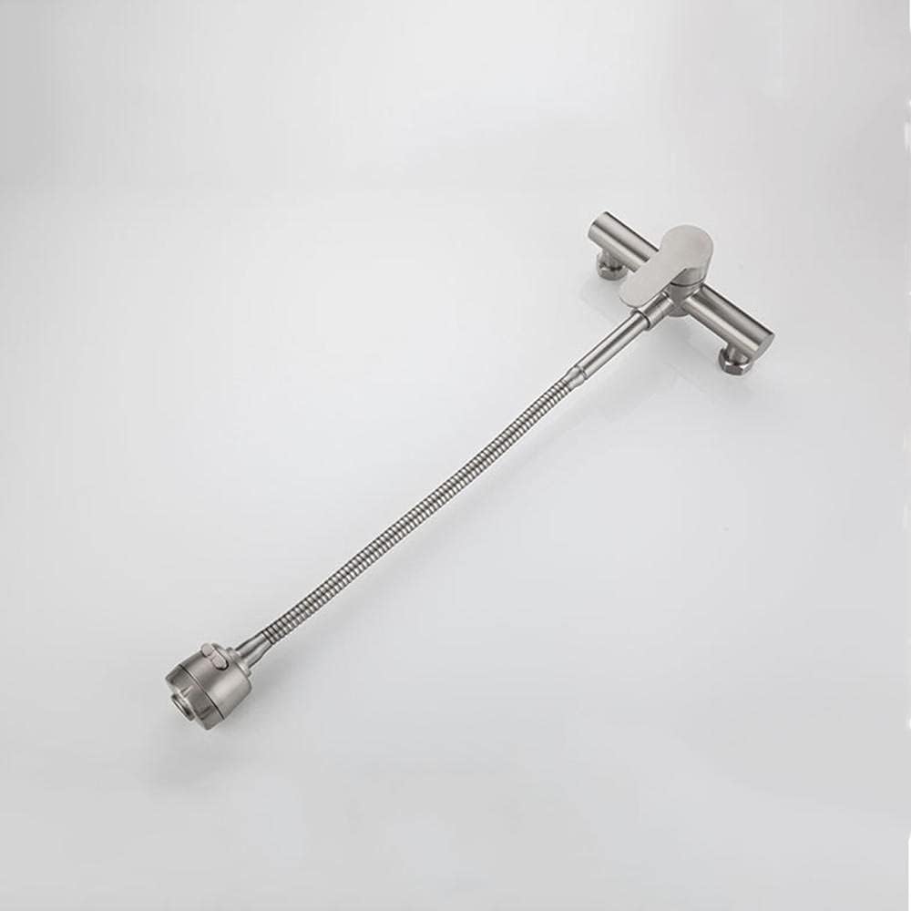 Robinet mural flexible pour cuisine en laiton