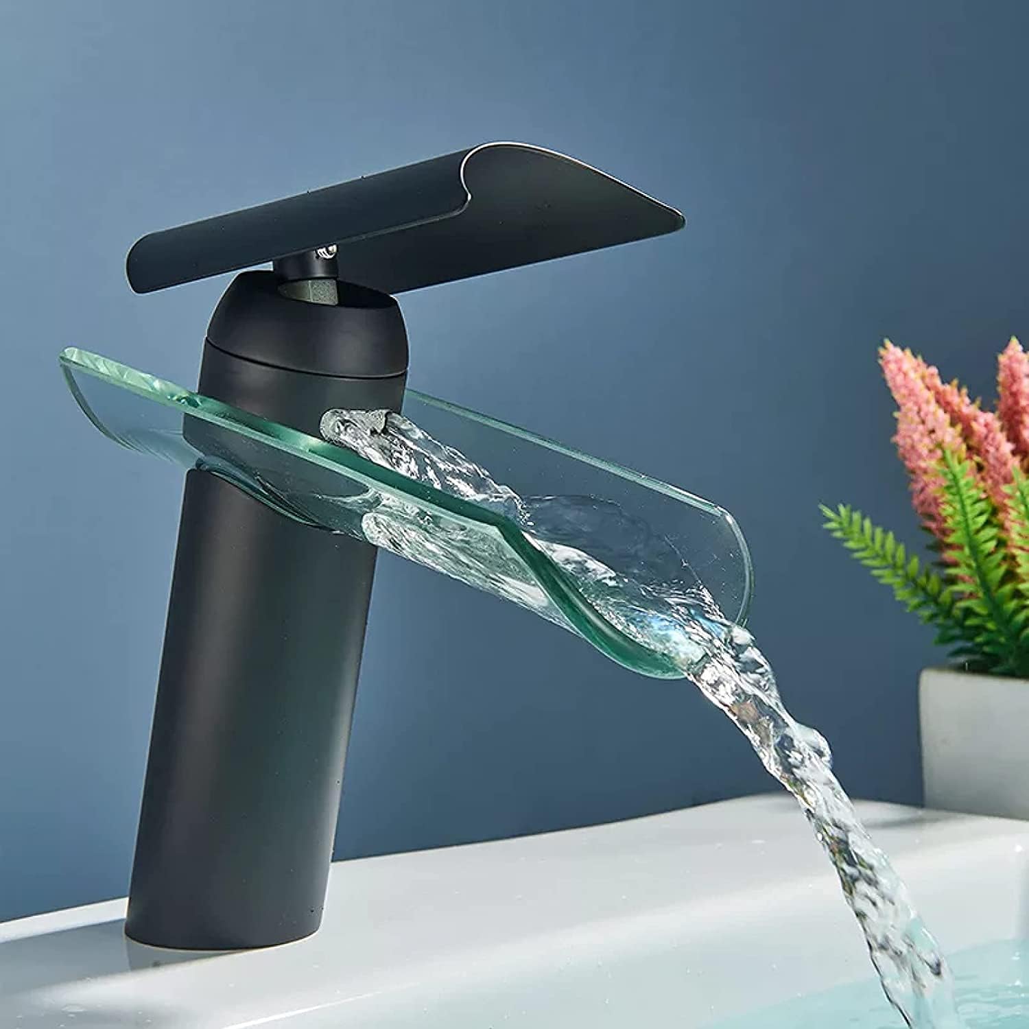 Robinet cascade salle de bain en laiton