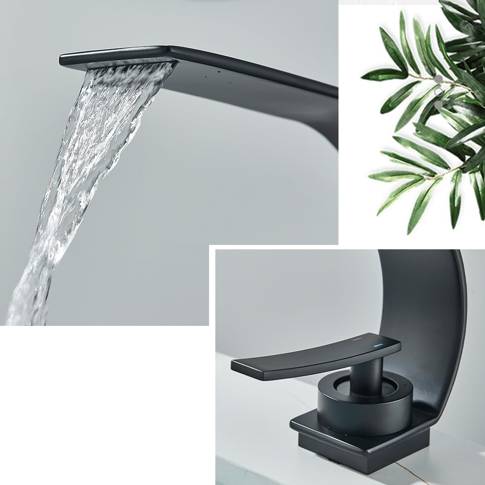 Robinet cascade salle de bain en laiton