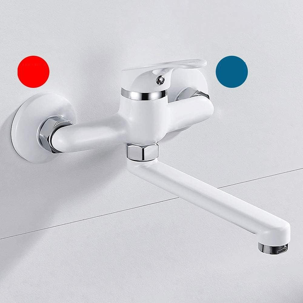 Robinet mural pour cuisine en laiton