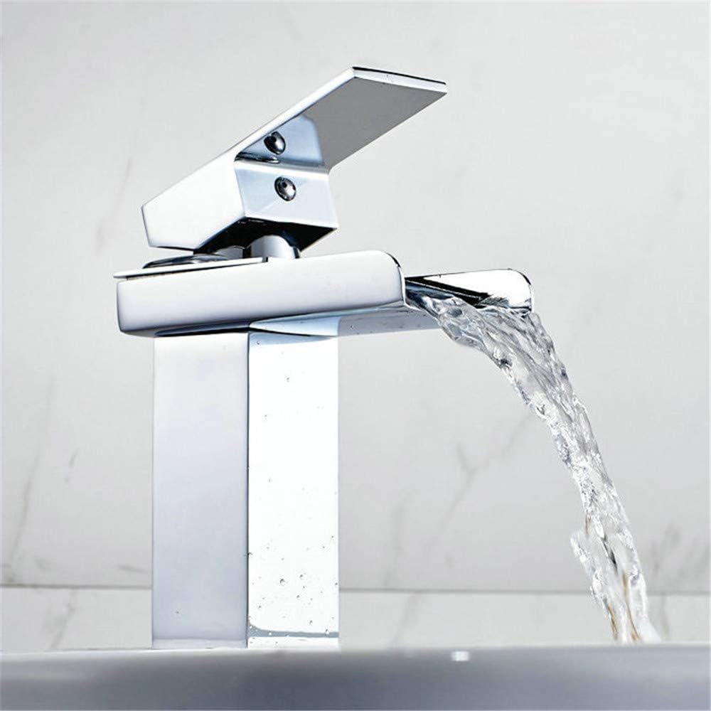 Robinet cascade pour salle de bain en laiton