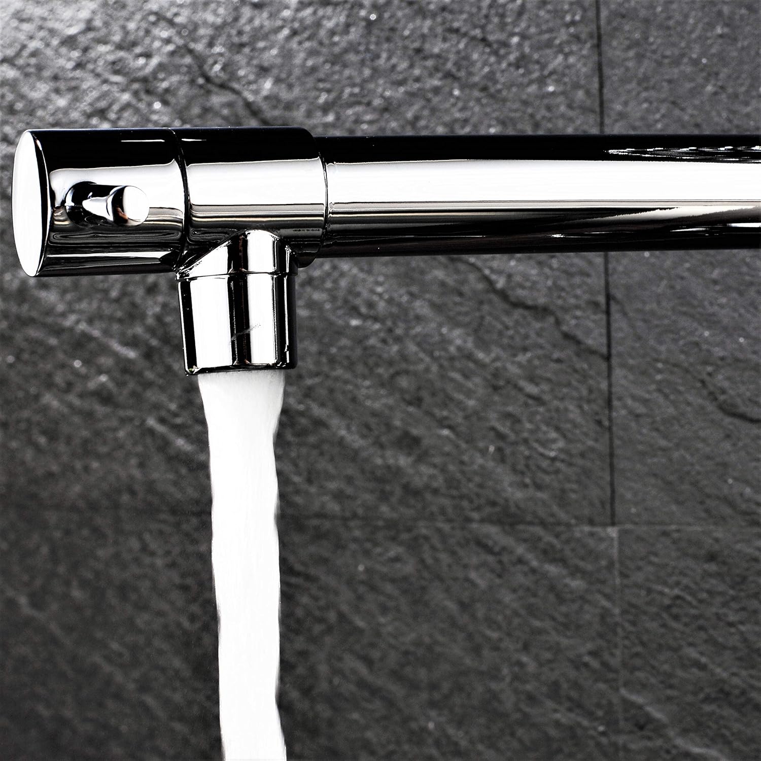 Robinet cuisine flexible en laiton
