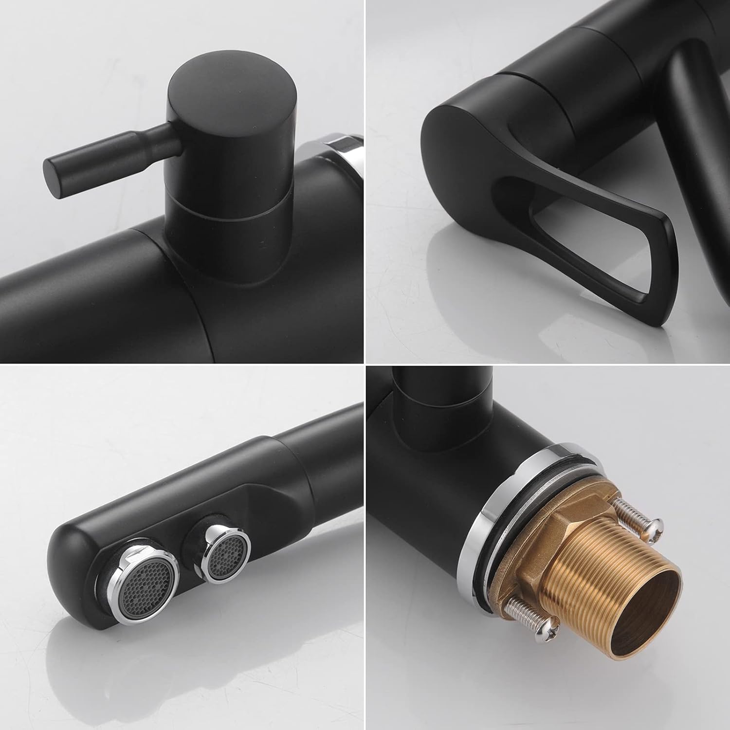 Robinet cuisine purificateur d'eau en laiton