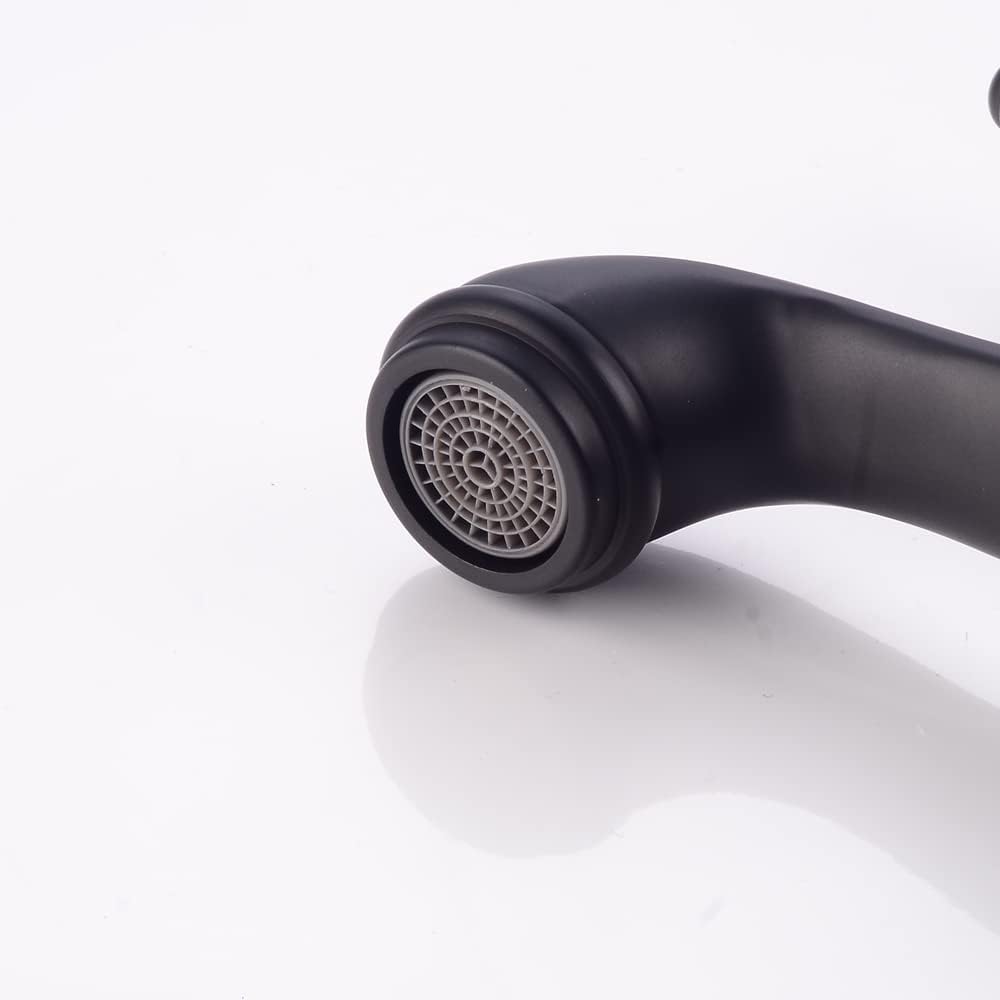 Robinet haut vintage pour vasque salle de bain en laiton