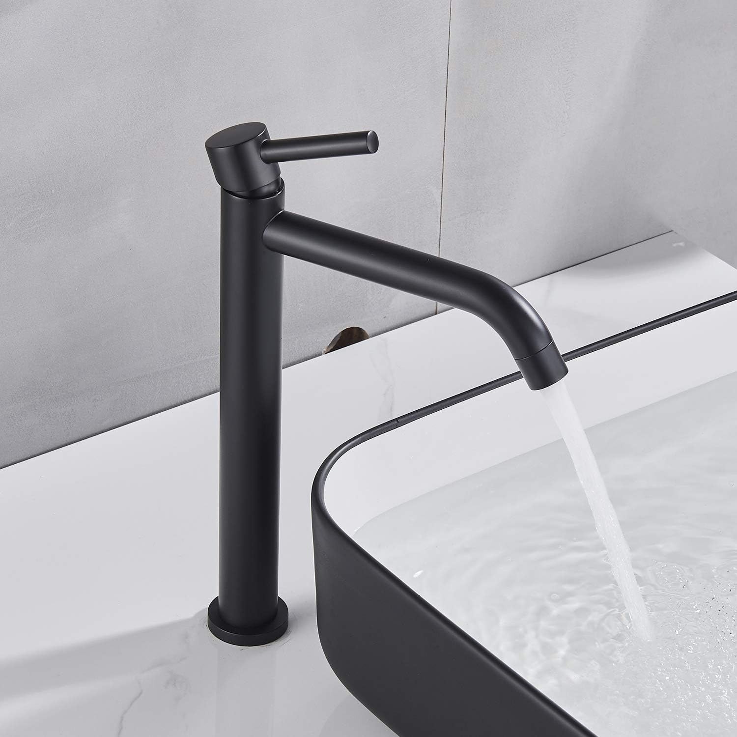 Robinet haut pour vasque salle de bain en laiton