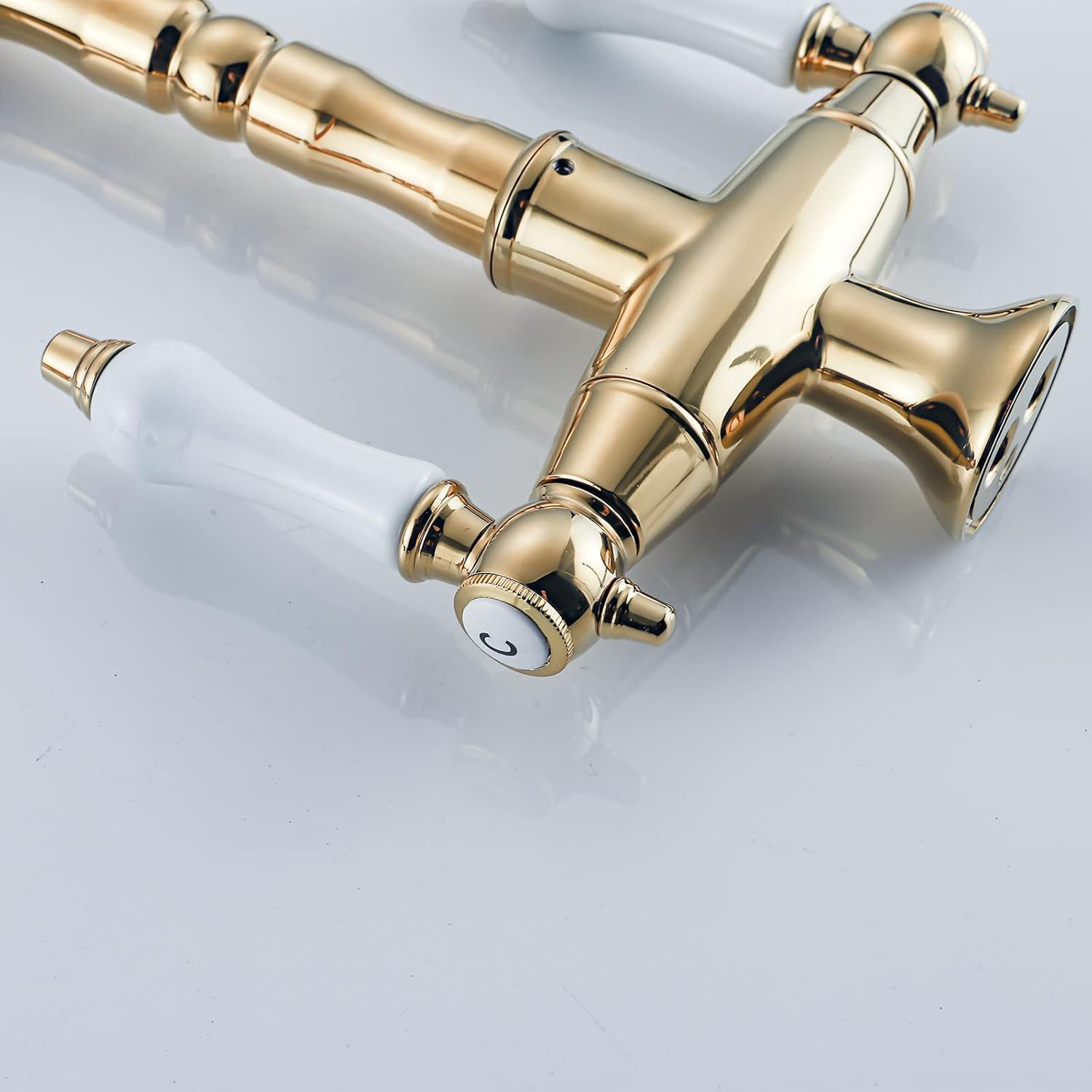 Robinet cuisine vintage purificateur d'eau en laiton
