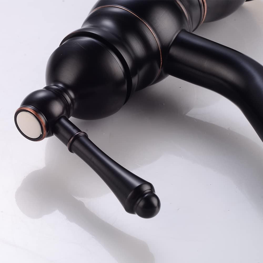 Robinet vintage pour salle de bain en laiton
