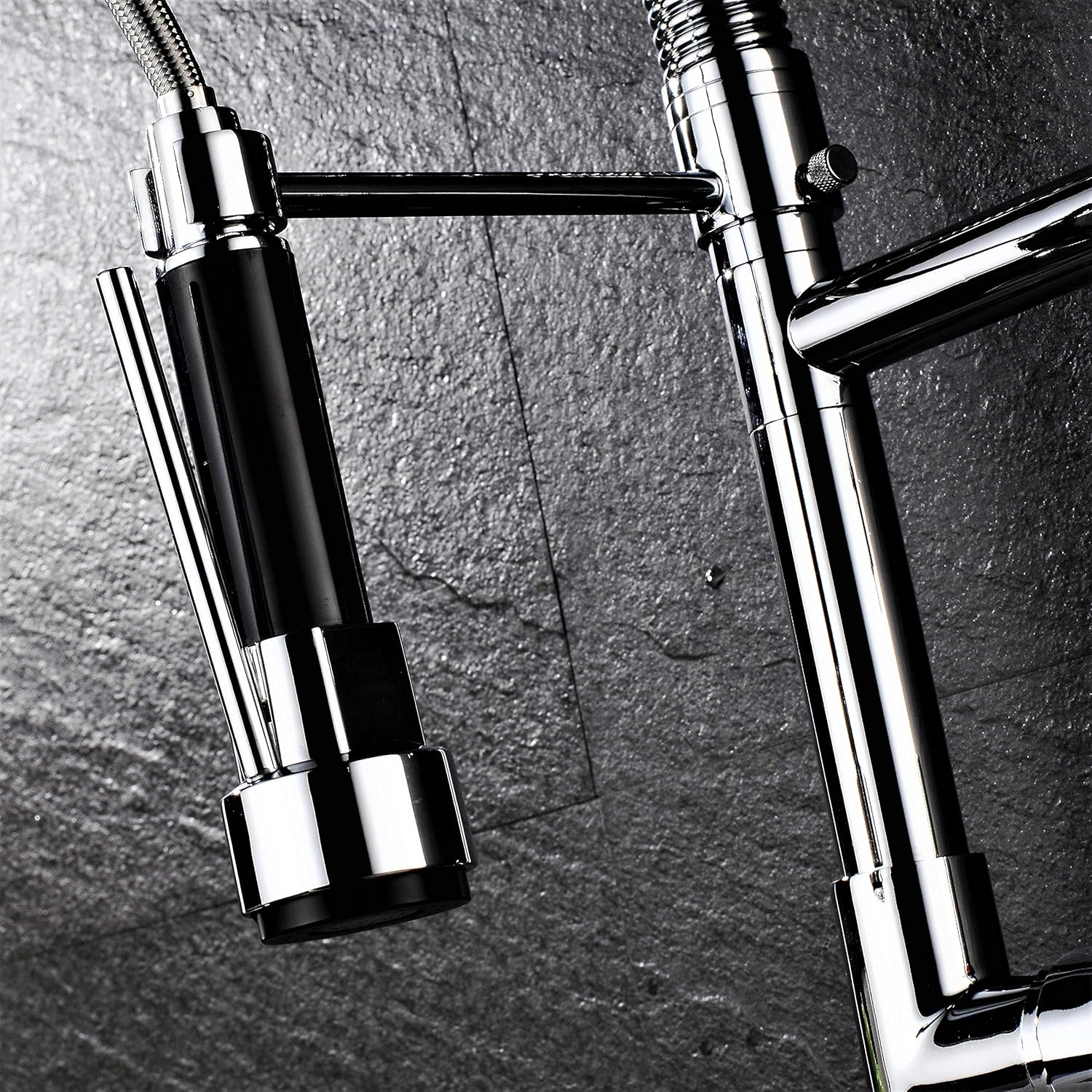 Robinet cuisine flexible en laiton