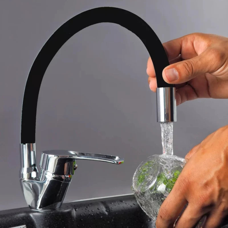 Robinet de cuisine flexible en laiton