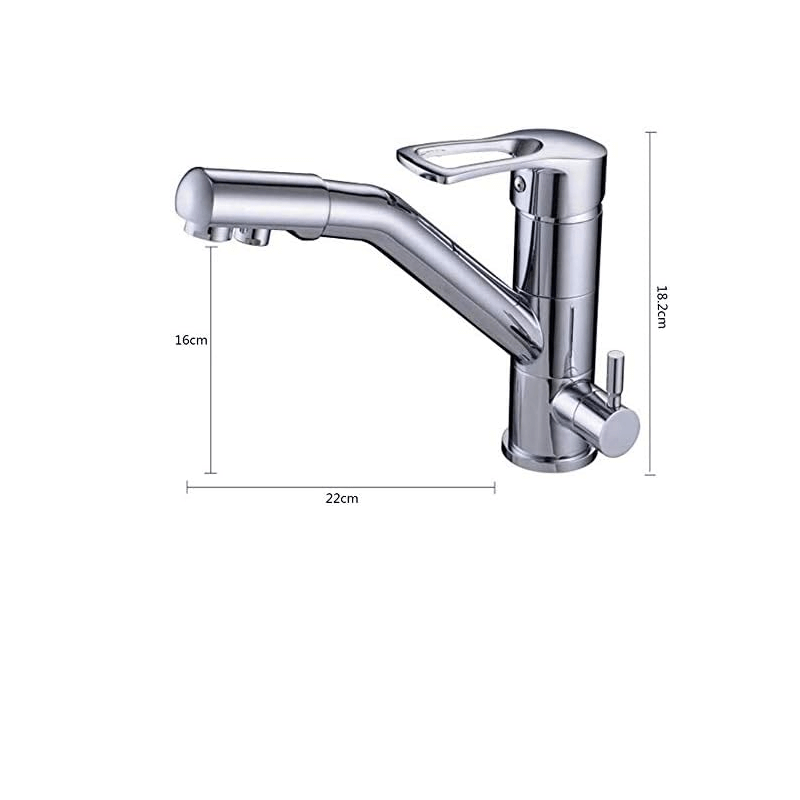 Robinet cuisine purificateur d'eau en laiton