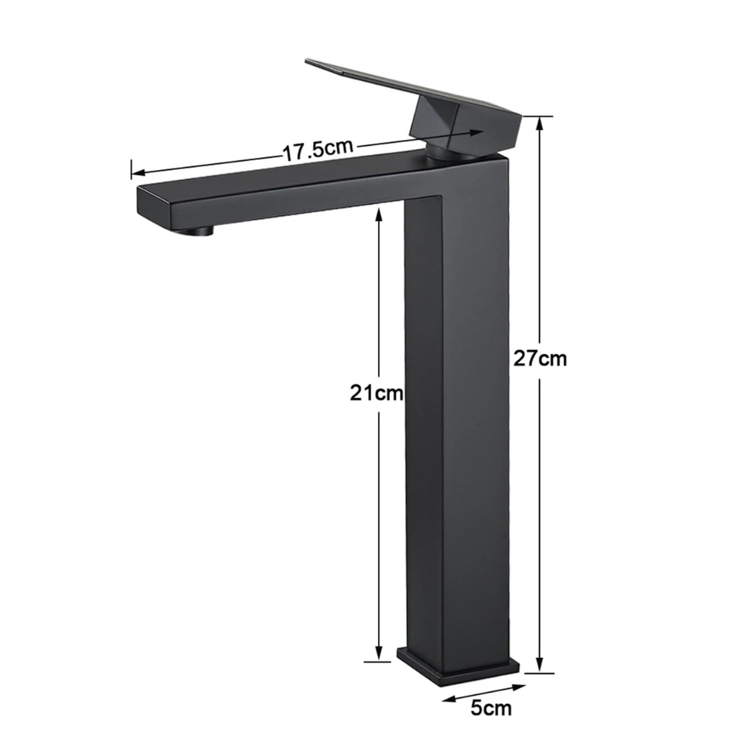 Robinet haut pour vasque salle de bain en laiton