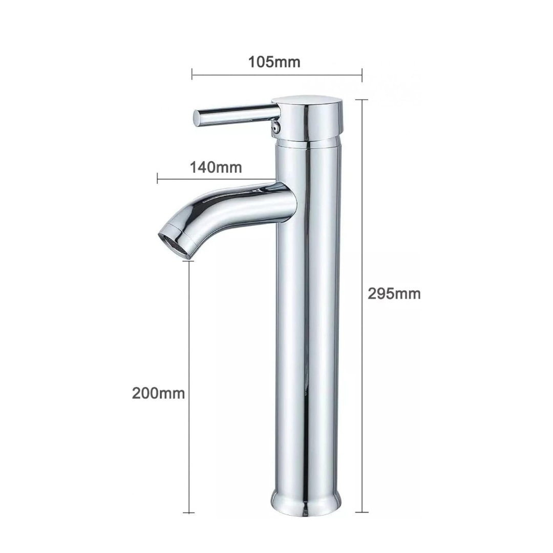Robinet haut vasque salle de bain en laiton