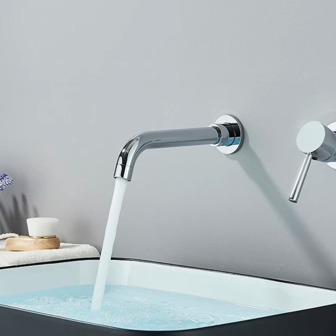 Robinet encastrable pour salle de bain en laiton