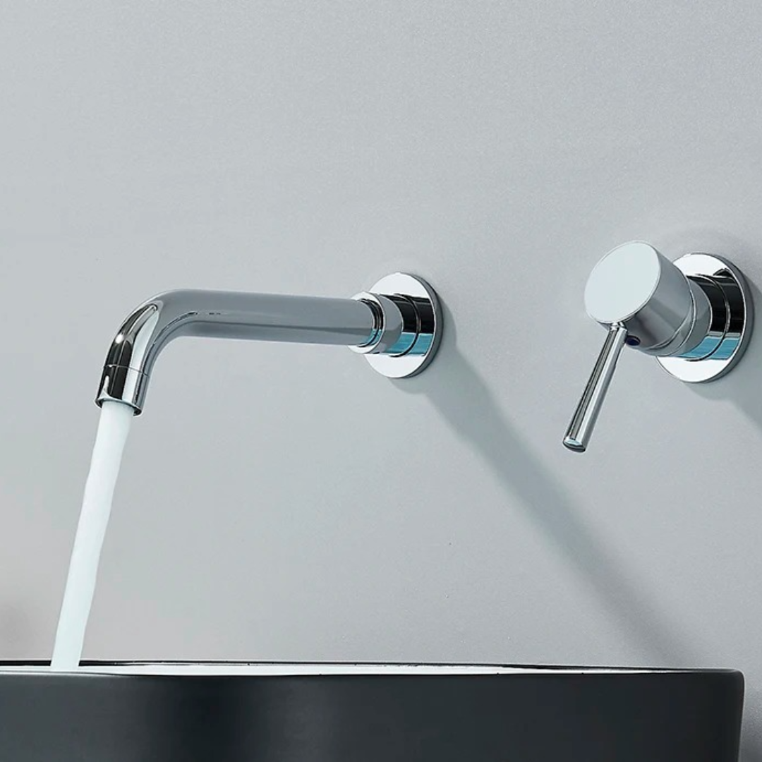 Robinet encastrable pour salle de bain en laiton