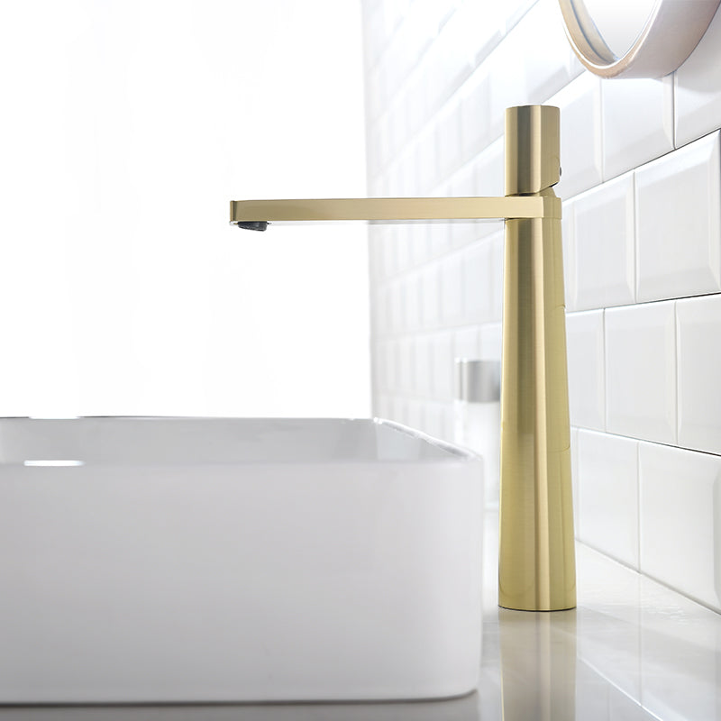 Robinet haut pour vasque salle de bain en laiton